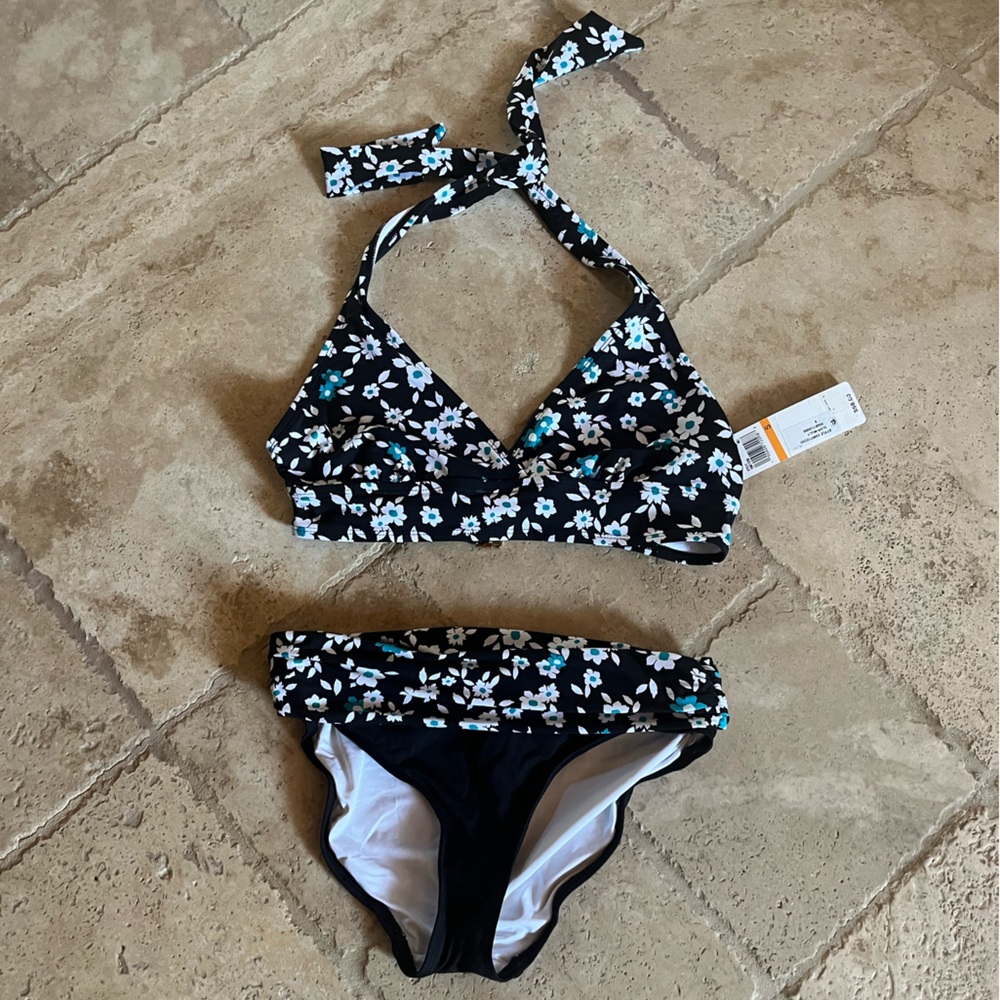 Anne Cole floral bikini size s